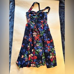 Anthropologie HD in Paris micro-corduroy midi dress size 4